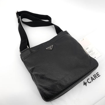 PRADA Vitelos Dreieckslogo Messenger Bag Crossbody 2vh019 158127054 [P]