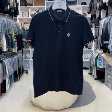 MONCLER Wappen-Patch Poloshirt XL 158130530 [P]