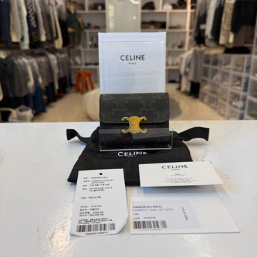 Celine Compact Coin Wallet 158130567 [P]