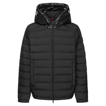 MONCLER CHEVRERIE Logo-Patch Daunenjacke Schwarz 1A001 50 597YW 999 139865448 [P]