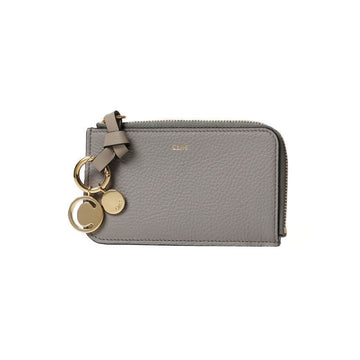 Chloe Small Coin Card Case Grey 26SS 151631136 [P]