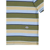 AMI Oval Patch Stripe Short Sleeve T-Shirt 158136059 [P]
