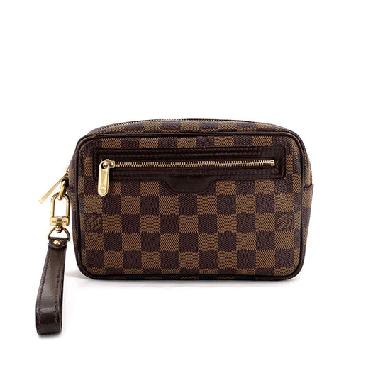 Louis Vuitton Damier Macao Men's Strap Pouch 158138993 [P]