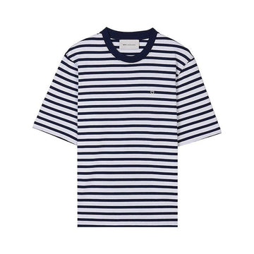 AMI Marinière T-Shirt im Oversize-Fit 158139074 [P]