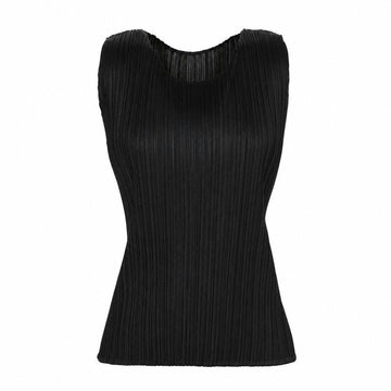 ISSEY MIYAKE 女性用ノースリーブTシャツ PP67 JK101 15 158139325 [P]