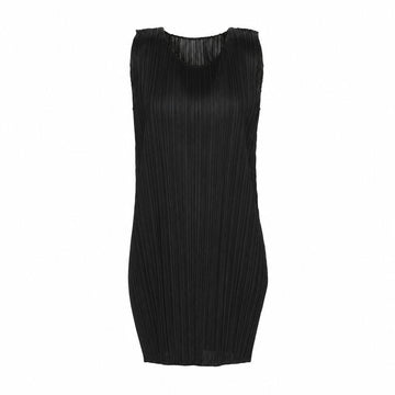 ISSEY MIYAKE Faltenrock ärmelloses Kleid 15 158139340 [P]