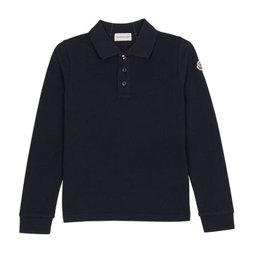 MONCLER Langarm-T-Shirt mit Kragen 8B00001 8496W 778 (erwachsene Tragbar) 158139848 [P]