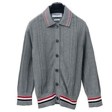 THOM BROWNE トリミングニットカーディガン 34134250 [P]