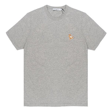 MAISON KITSUNE Classic T-Shirt mit Fox-Patch 45555759 [P]
