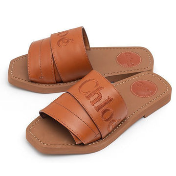 Chloe Woody Flat Mule 45717661 [P]