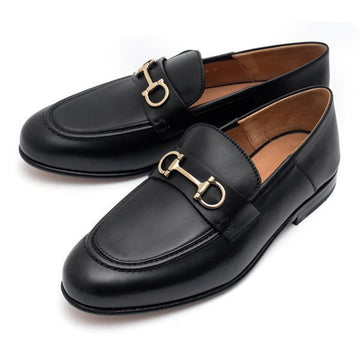 Salvatore Ferragamo Women’s Loafers OTTONE-1 BLACK 758468 47385068 [P]