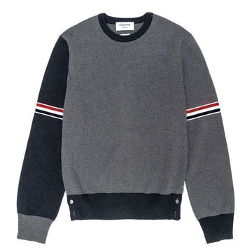 Thom Browne Milano Stitch Bicolor Crewneck Pullover 51589184 [P]