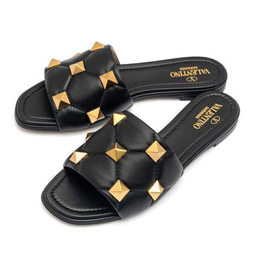 Valentino Roman Stud Flat Slide Sandals 55823999 [P]