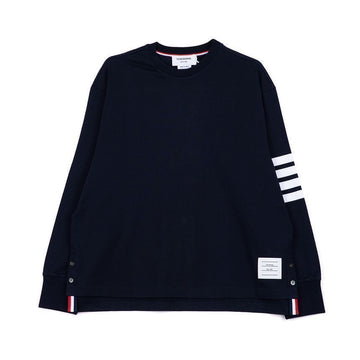 THOM BROWNE ミディアムウェイトジャージエンジニア4バーロングスリーブラグビーTシャツ 65274569 [P]