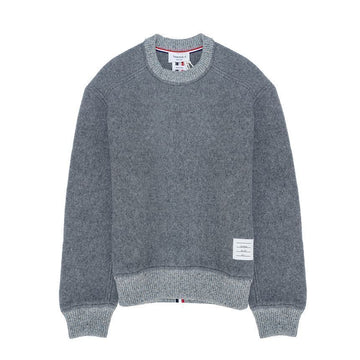 THOM BROWNE Fleece-Streifen Rundhals Sweatshirt 67047775 [P]