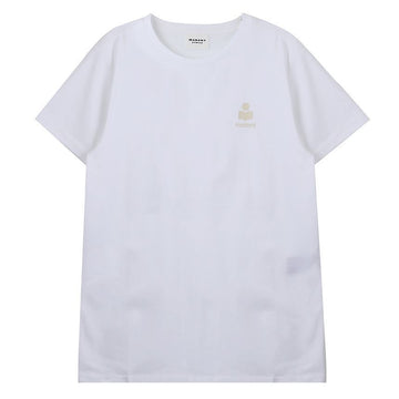 ISABEL MARANT Damen Baumwoll-T-Shirt mit ABY-Logo 78810502 [P]