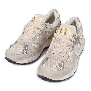 GOLDEN GOOSE Suede Dadbost High Top Pearl Mesh Damen Sneaker 78968795 [P]