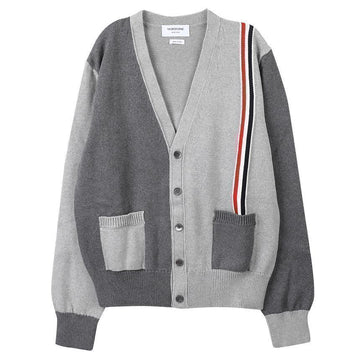 THOM BROWNE V-Ausschnitt Strickjacke MKC530FY3017-982 78968743 [P]