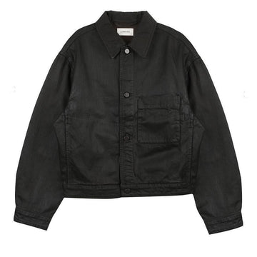LEMAIRE Men's Oversized Denim Trucker Jacket 91566088 [P]