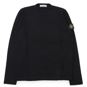 Stone Island Men's Patch Cotton Knit (Black) L1S15 5100052 S00B0 V0029 151256312 [P]