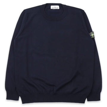 STONE ISLAND Wappen Patch Strick Sweatshirt für Herren (Marineblau) L1S15 5100053 S00B2 V0020 151096414 [P]