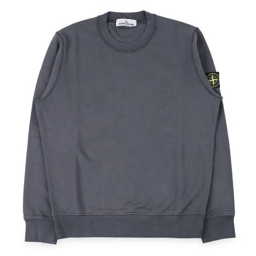 STONE ISLAND Männer Wappen Patch Regular Fit Rundhalsausschnitt Sweatshirt (Blaugrau) L1S15 6100060 S0051 V002D 152825942 [P]