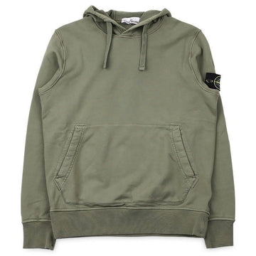 STONE ISLAND Herren Hoodie mit Wappen-Patch (militärisch) L1S15 6100062 S0051 V005G 152825940 [P]