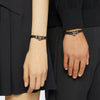 Versace Medusa Leather Bracelet Black 158150724 [P]