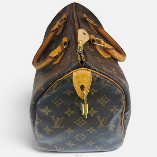 Louis Vuitton Monogram Speedy 30 Tote Bag 158151736 [P]