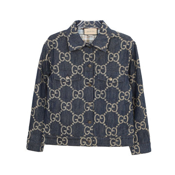 Gucci Jumbo GG Denim Jacket 38 157797093 [P]