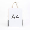Celine Calfskin Cabas Two-Way Bag Cream Black 157895428 [P]