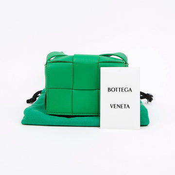 Bottega Veneta Candy Cassette Mini Crossbody Green 157911060 [P]