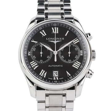 Longines Master Collection Chronograph Black Roman Men’s Watch L26294516 158155967 [P]