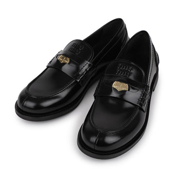 Miu Miu Brushed Leather Penny Loafer 130853107 [P]
