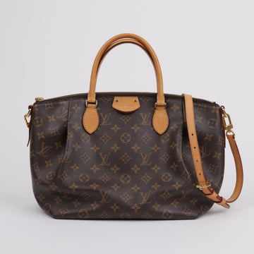 LOUIS VUITTON モノグラム キャンバス トゥレーヌ MM トート兼ショルダーバッグ 157897874 [P]