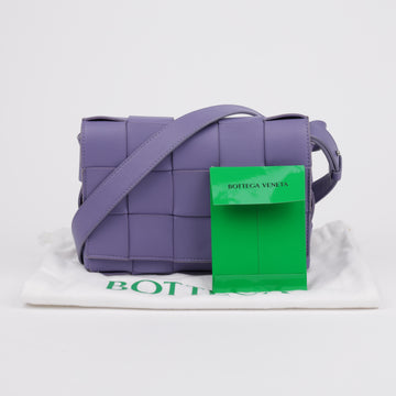 Bottega Veneta Intrecciato Crossbody Bag Purple 157898897 [P]