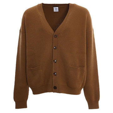 vetements Pocket Ribbed Cardigan 32956056 [P]