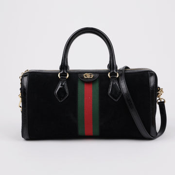 Gucci Ophidia Medium Top Handle Bag Black 157910573 [P]