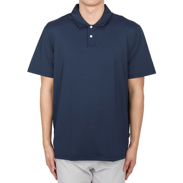 MALBON GOLF [Kratzern] Herren Poloshirt mit Kragen für Golfbekleidung ME0012 NVY 158156339 [P]