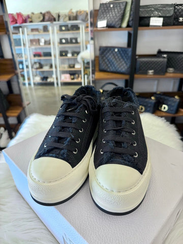 DIOR Plattform Sneaker Schwarz 38.5 158157240 [P]