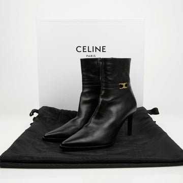 CELINE Bernoulli Triope Ankle Boots 37 157816109 [P]