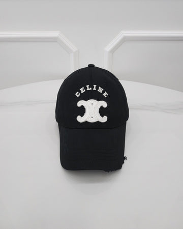 CELINE Trionphe Gabardine Baseball Cap AA0AG0F82 158157028 [P]