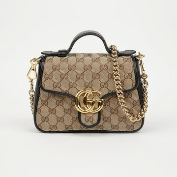 Gucci GG Marmont Mini Top Handle Crossbody Bag 157890750 [P]