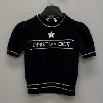 Dior Short Sleeve Cashmere Wool Knit Sweater 158157749 [P]