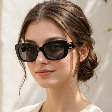 Gucci Sunglasses GG1979SK 001 Square Frame Unisex Asian Fit 154432045 [P]