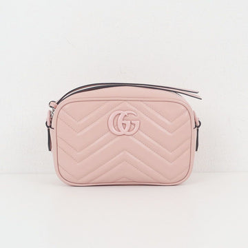 GUCCI Damen Crossbody GG Marmont Matelassé Mini Schultertasche Pink 634936 DAAAH 5909 158157901 [P]
