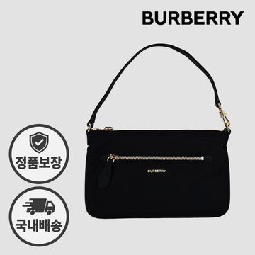 Burberry Pouch Shoulder Bag Nylon Mini Black 81092711 150670130 [P]