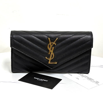 SAINT LAURENT Monogram Geldbörse Damen Schwarz (372264) 158161699 [P]