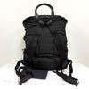 PRADA トライアングルロゴ ナイロン バックル バックパック ブラック (1BZ039) 158161871 [P]