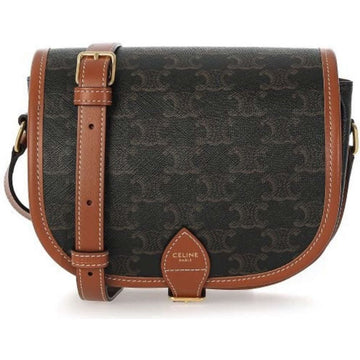 Celine Triope Polko Medium Shoulder Bag 158161866 [P]